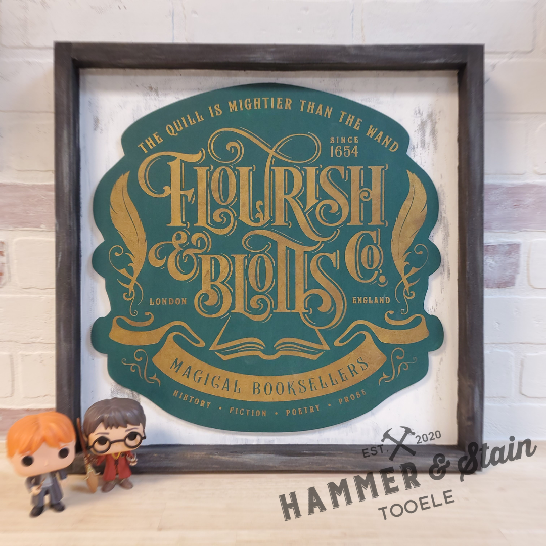 Wizard Framed Signs