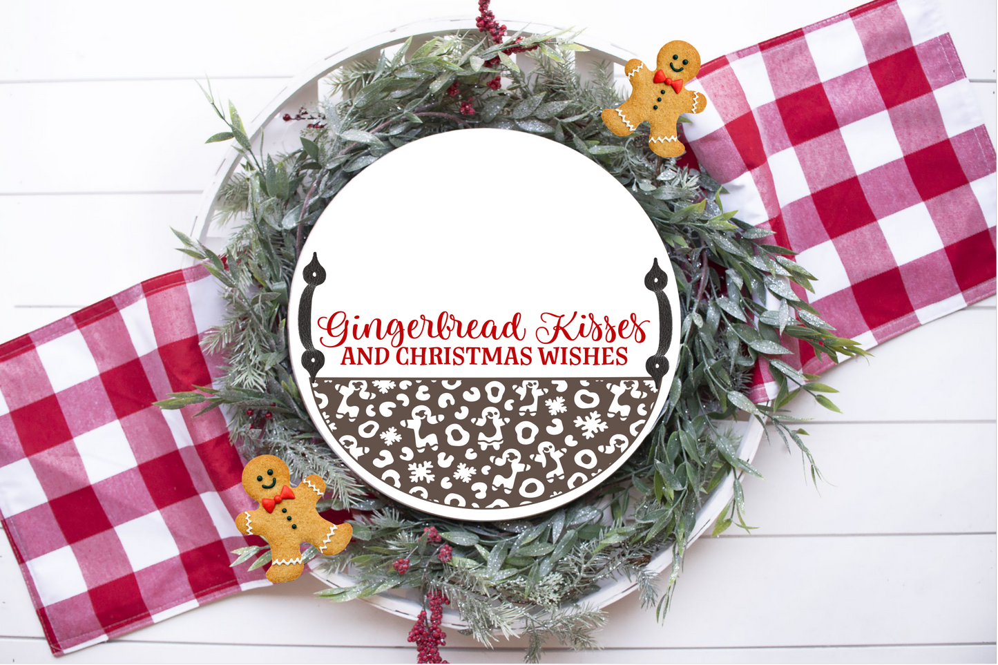 Christmas Trays with Handles