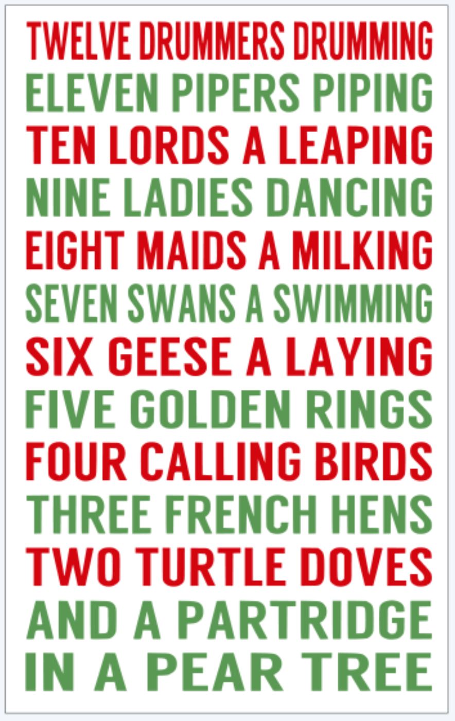 16x24 Custom Holiday Sign