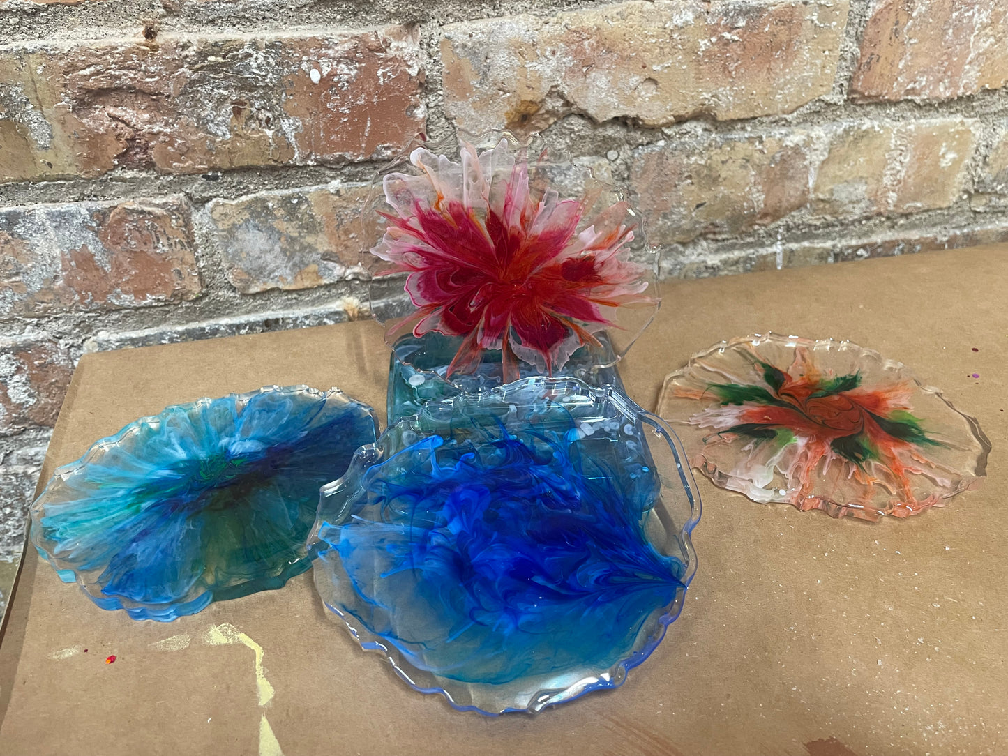 4/29/26 at 6:30pm Resin Coaster Set or Tray Workshop