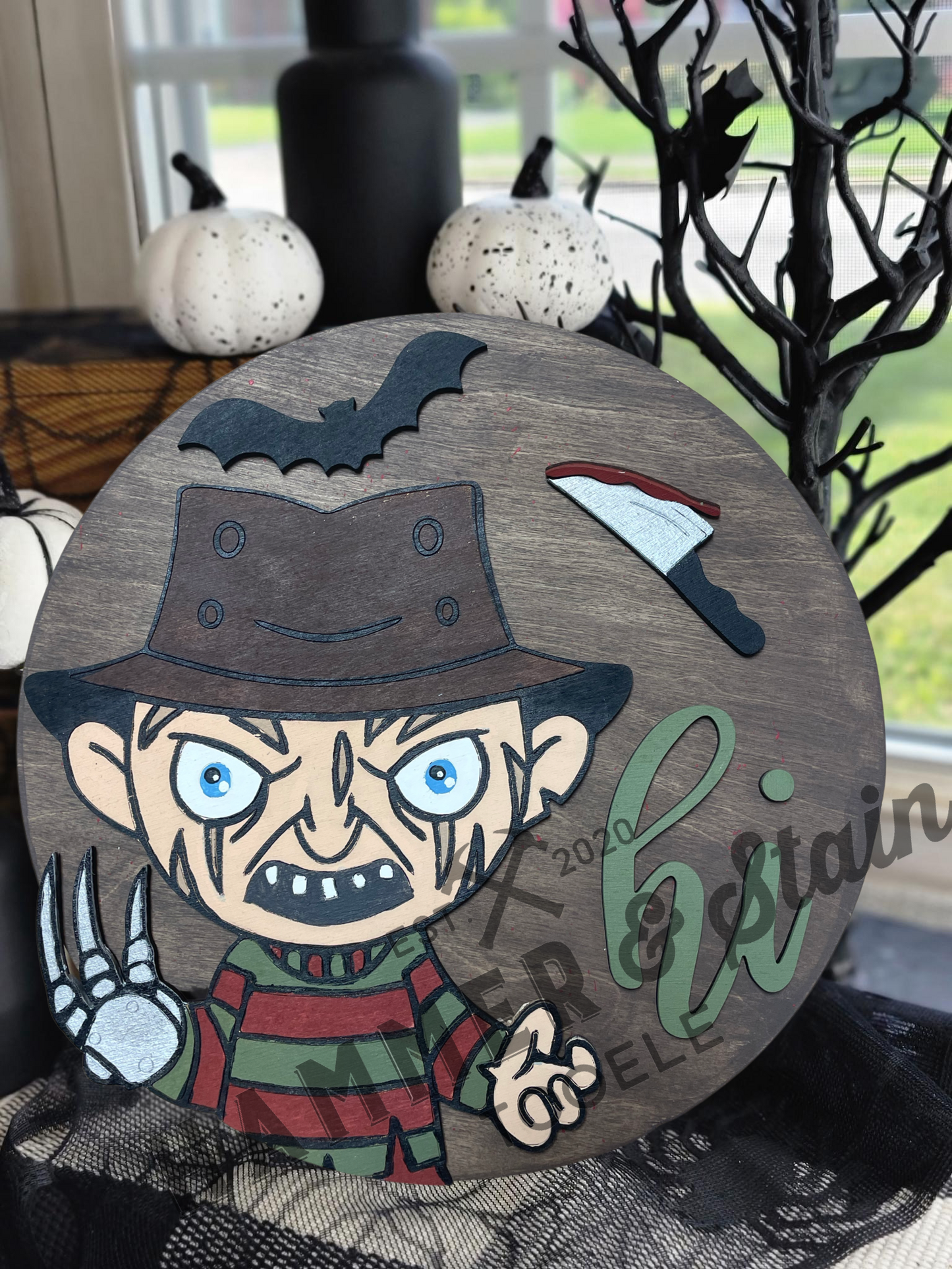 Horror Homies on 10” Round