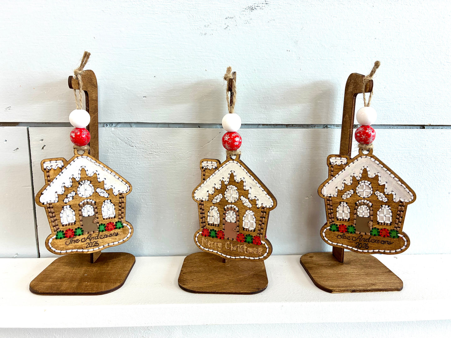 7/18 at 4pm Wood Embroidery Christmas in July Workshop
