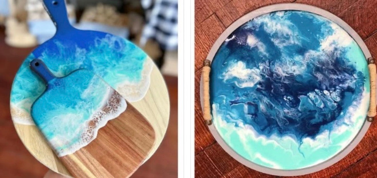 Colors of Resin Workshop: Friday 12/19 at 6:30