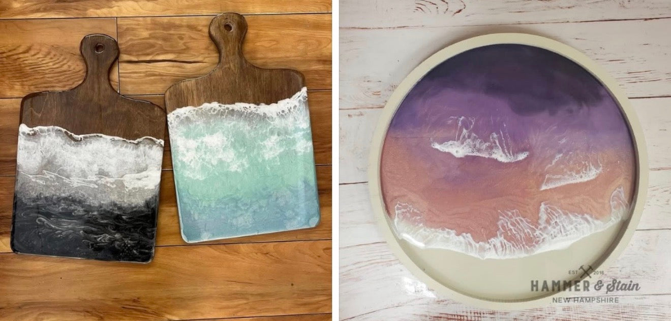 Colors of Resin Workshop: Friday 12/19 at 6:30