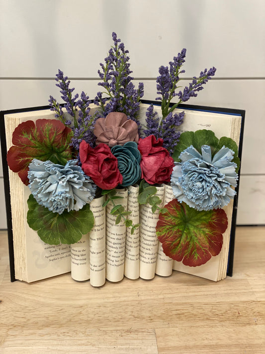 Page Turning Floral Book Art: Saturday, May 24 at 2pm