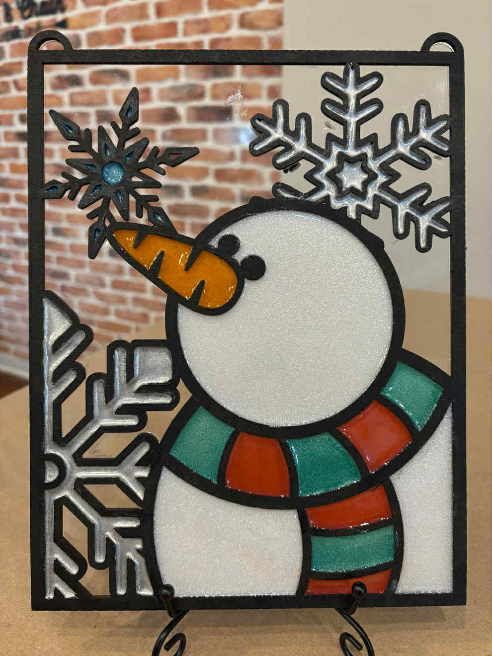 Faux Stained Glass Suncatchers: 12/6 at 6:30