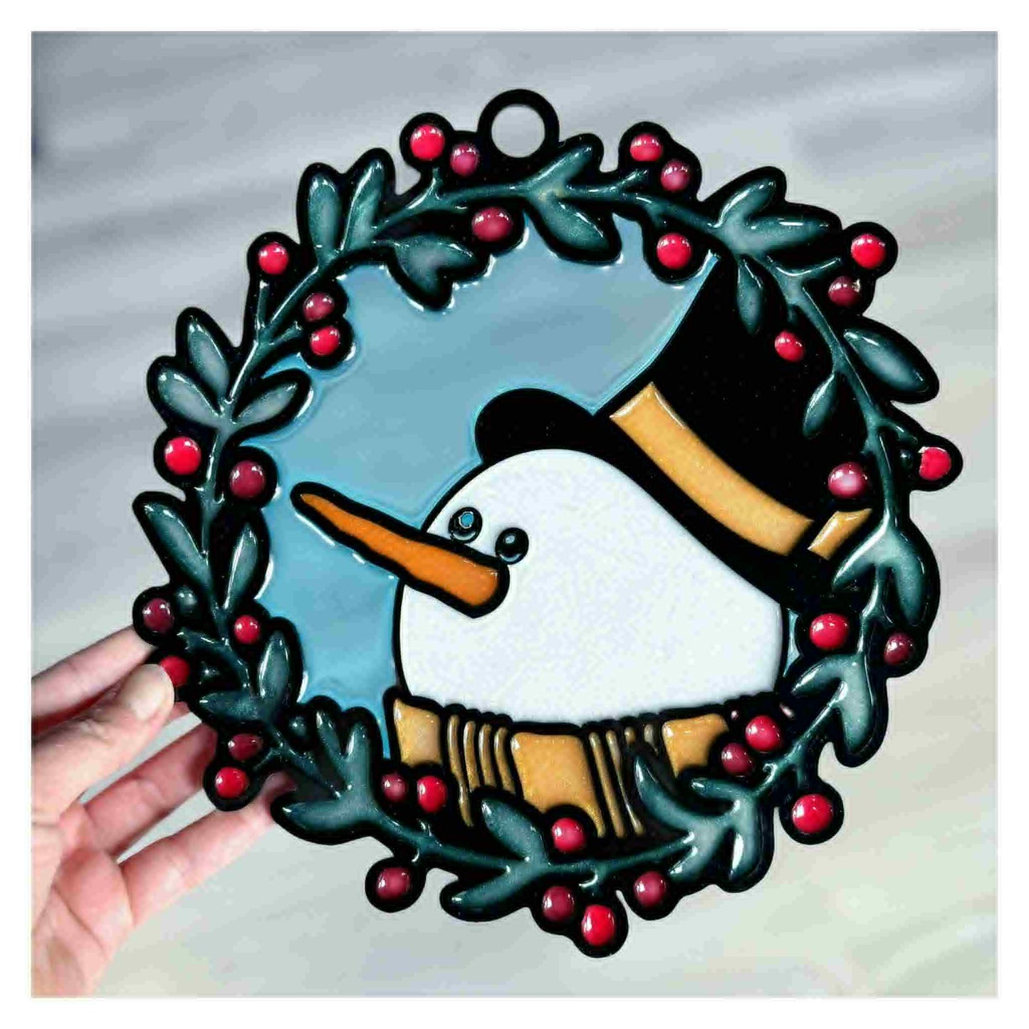 Faux Stained Glass Suncatchers: 12/6 at 6:30