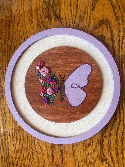 5/16 at 2pm Wood Embroidery Workshop