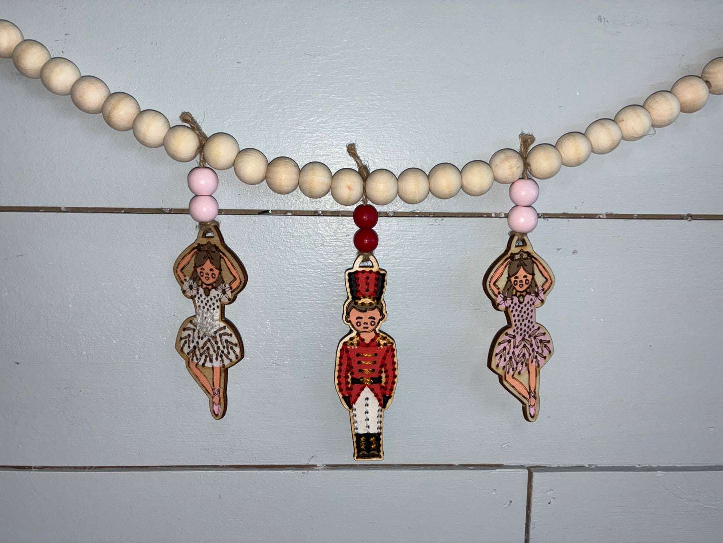 7/18 at 4pm Wood Embroidery Christmas in July Workshop