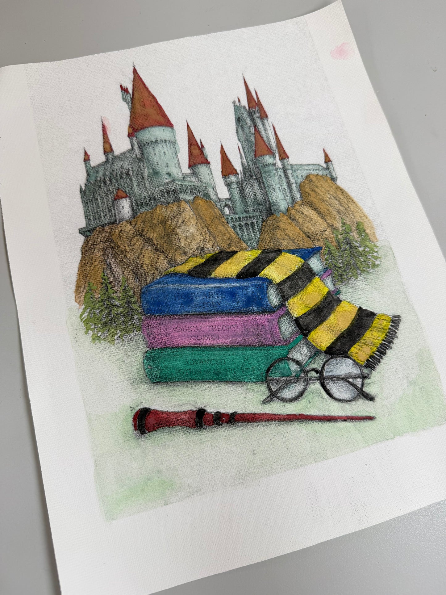 Book-ish Watercolor Canvases: 8/7 at 6pm