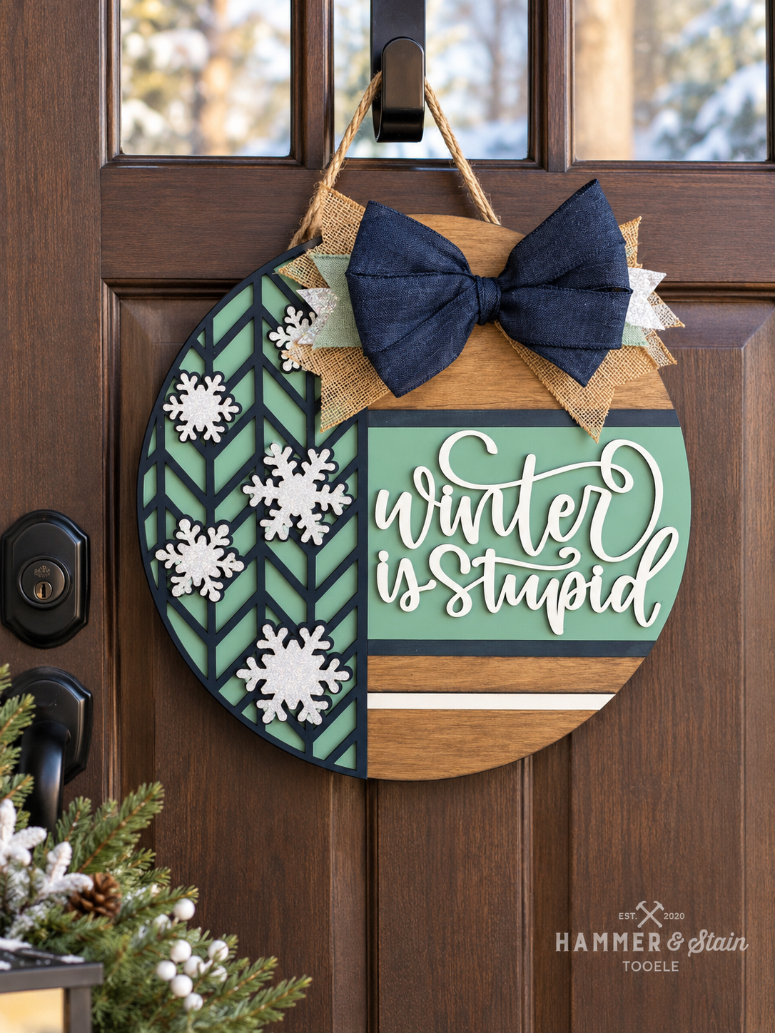 11/7 10am: XL Doorhangers NEW Autumn & Winter Designs