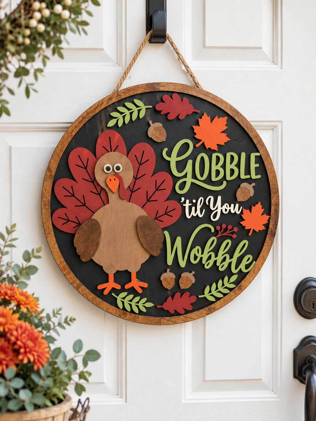 11/7 10am: XL Doorhangers NEW Autumn & Winter Designs