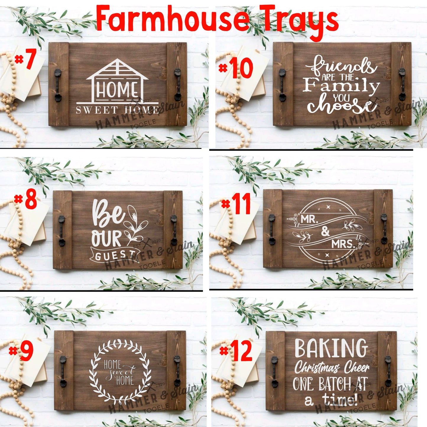 12/20 at 10am Holiday Tray Workshop