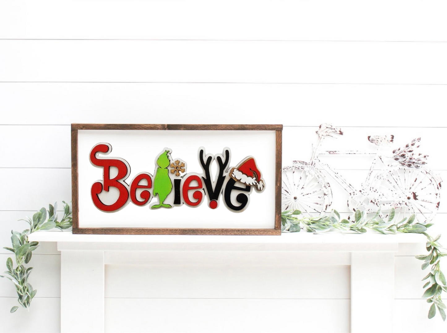 11/1/25 at 10am Christmas Door Hangers with Liquid Glass Add On