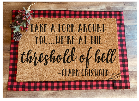 Sassy Holiday Doormats - preorder