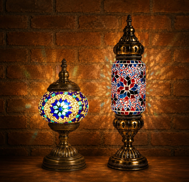 Mosaic Lamp Workshop: 8/14 at 6:30