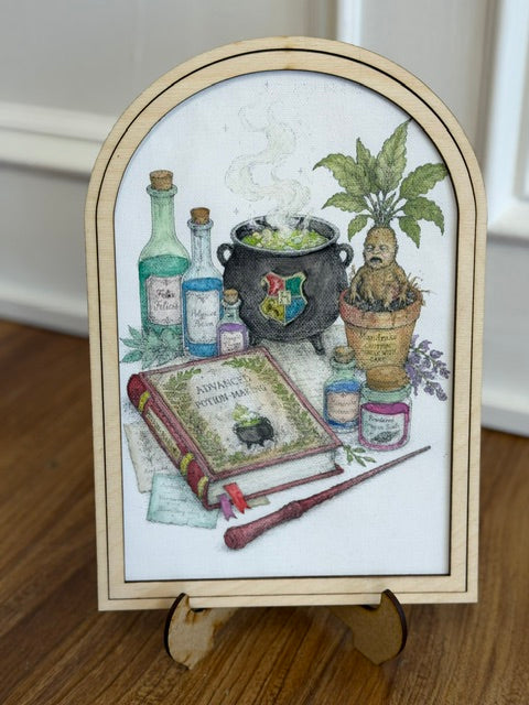 Book-ish Watercolor Canvases: 8/7 at 6pm
