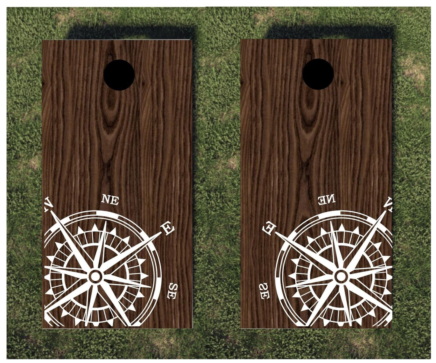 Regulation Sized Cornhole Boards - Set of Two - Finished Product