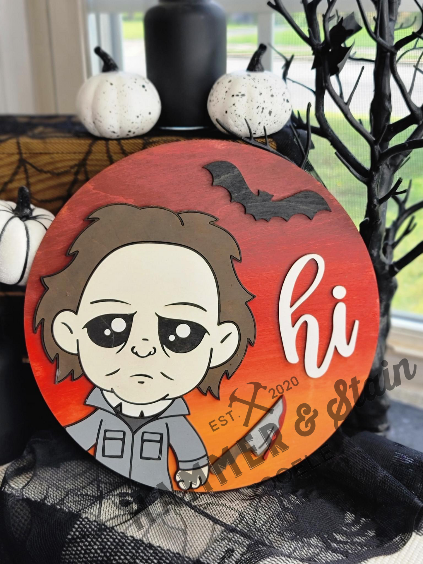 Horror Homies on 10” Round