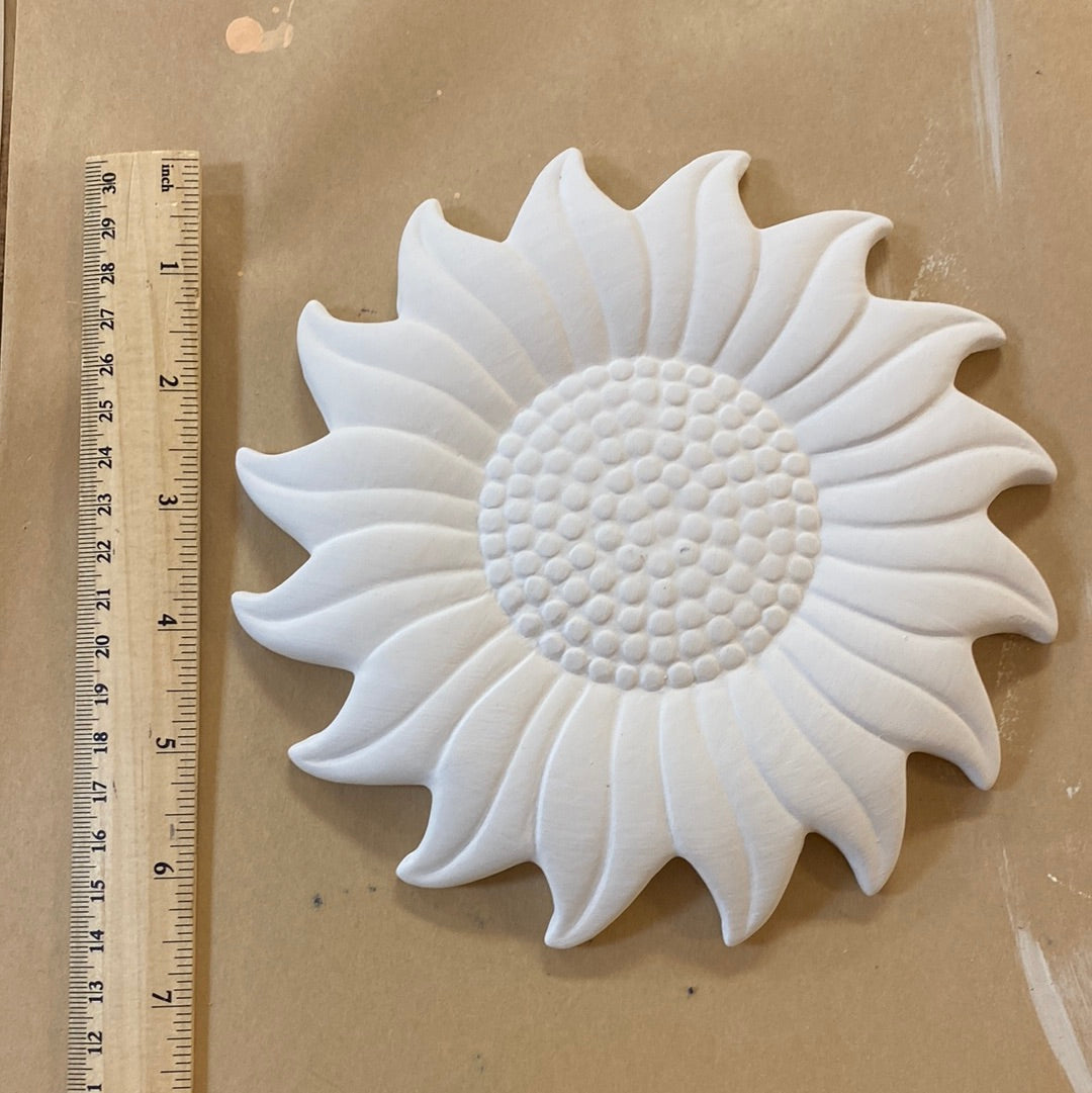 Large Sunflower Plaque