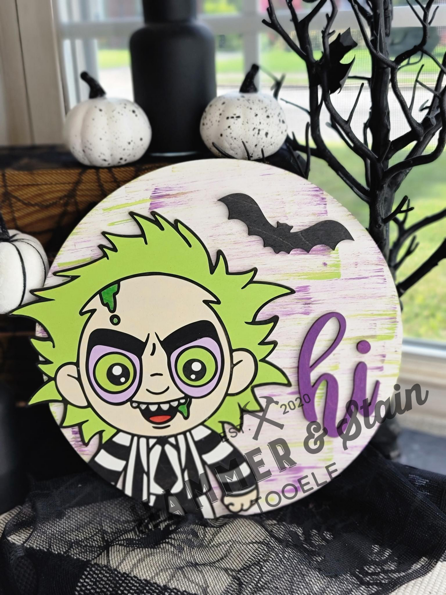 Horror Homies on 10” Round