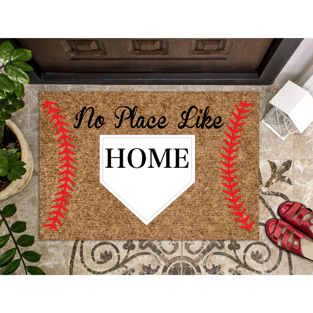 Baseball & Softball Themed Doormat