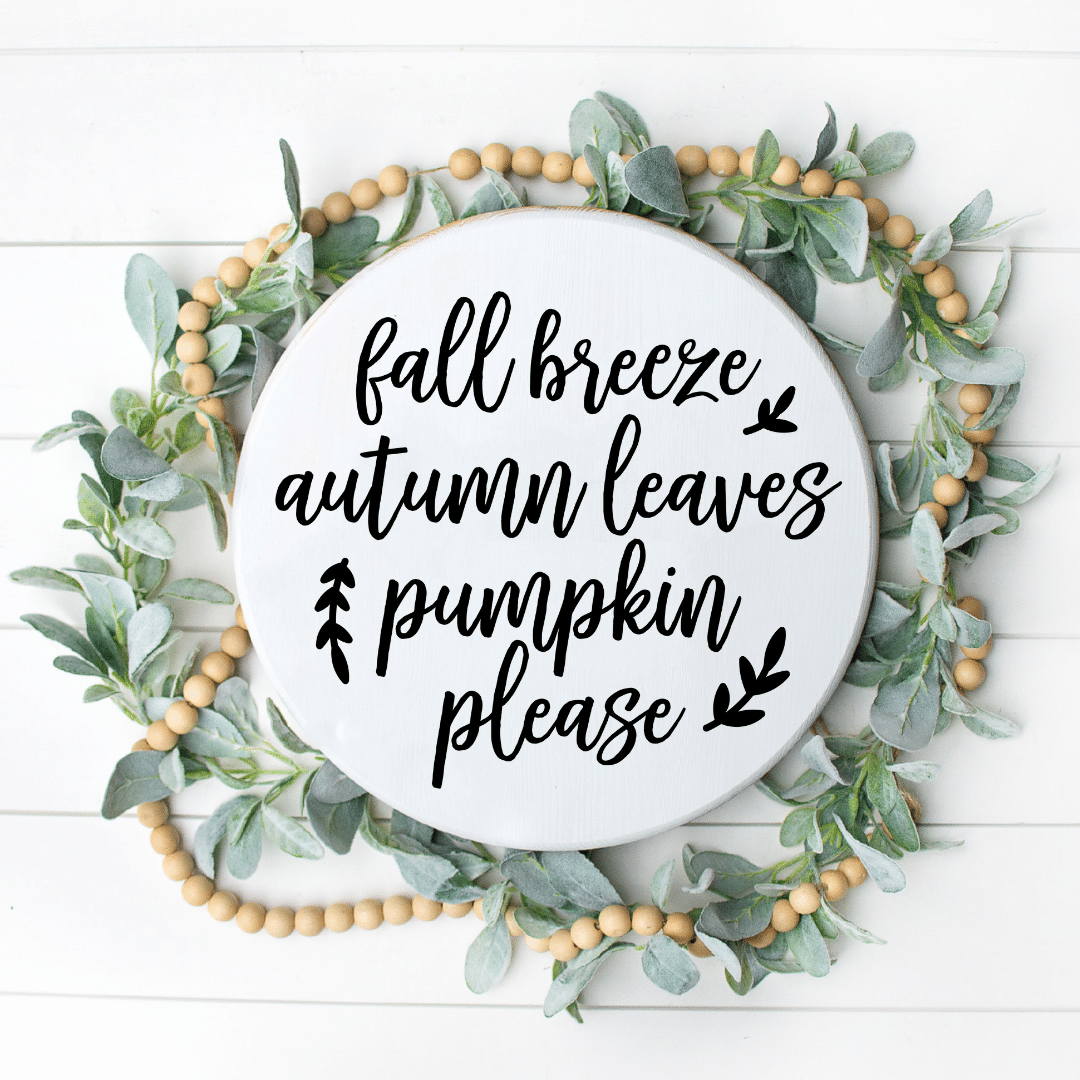 18" Fall Round Kit