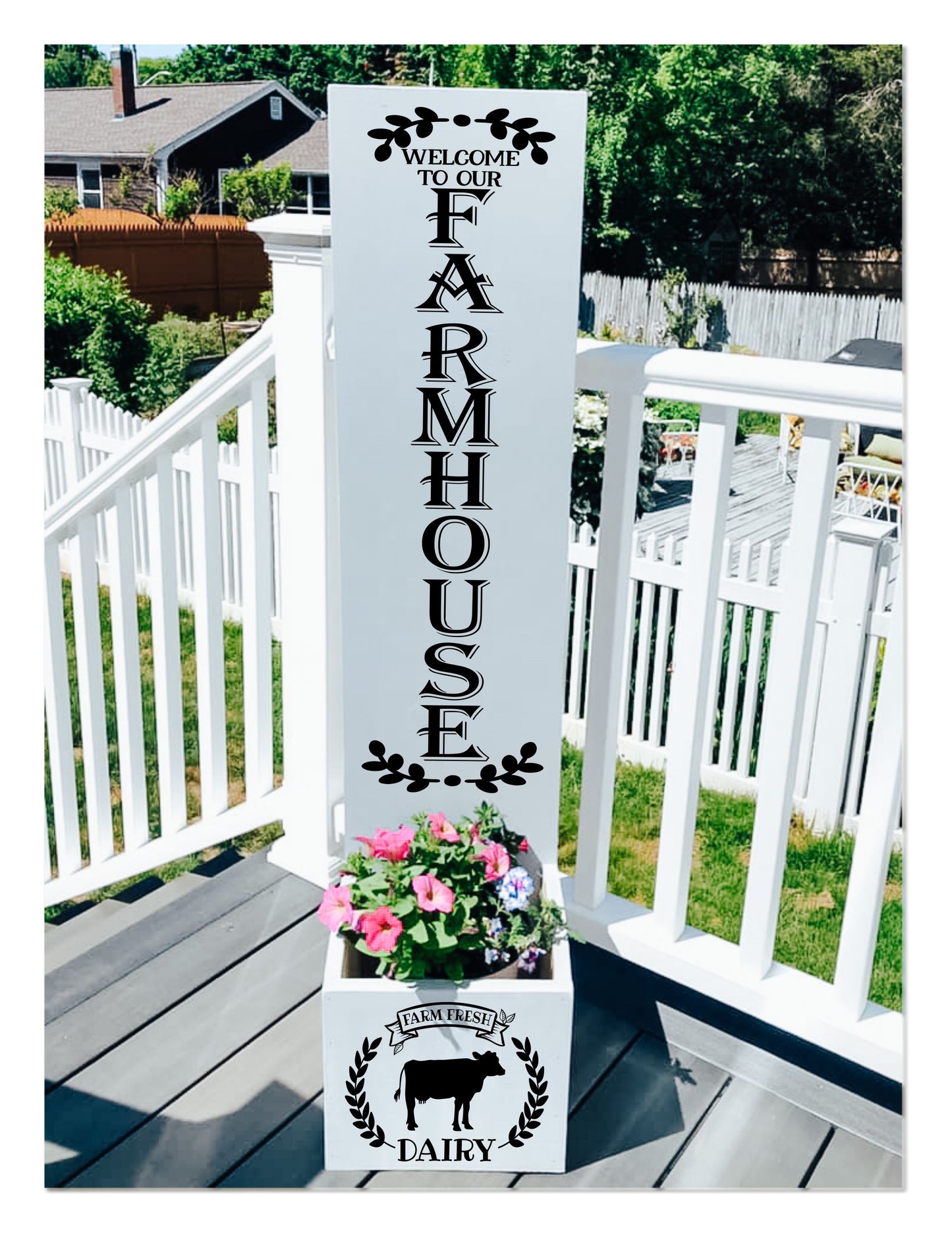 Porch Plank Planter
