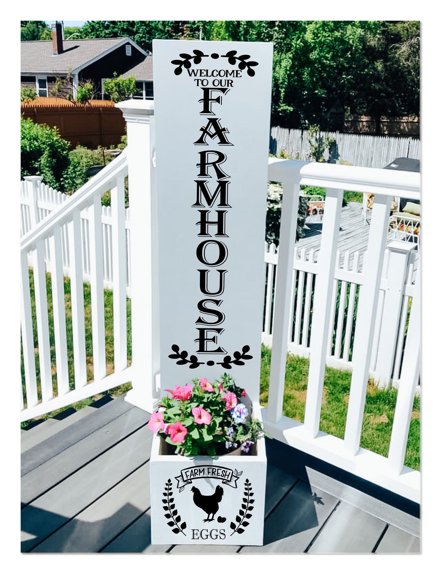 Porch Plank Planter