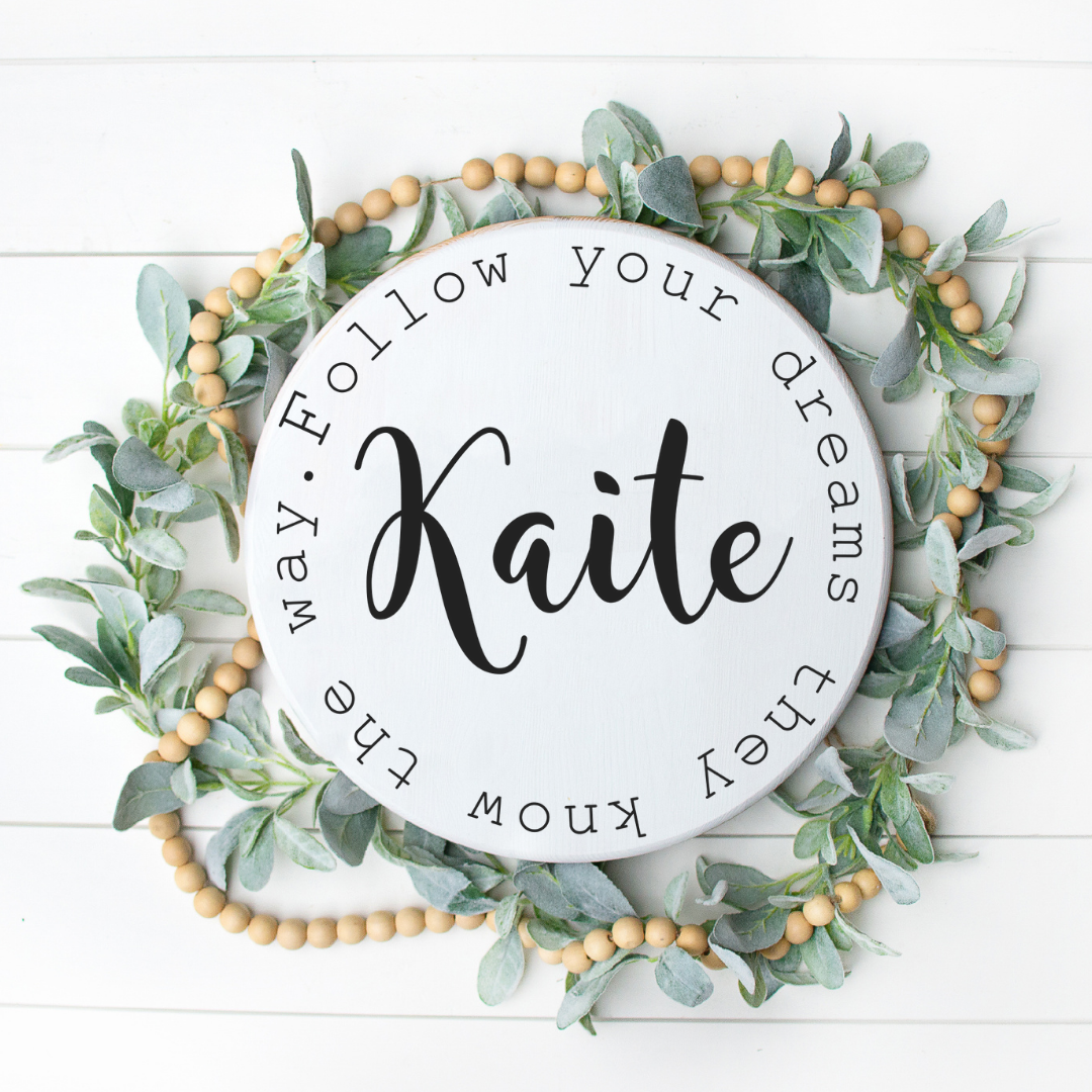Kids Round Signs