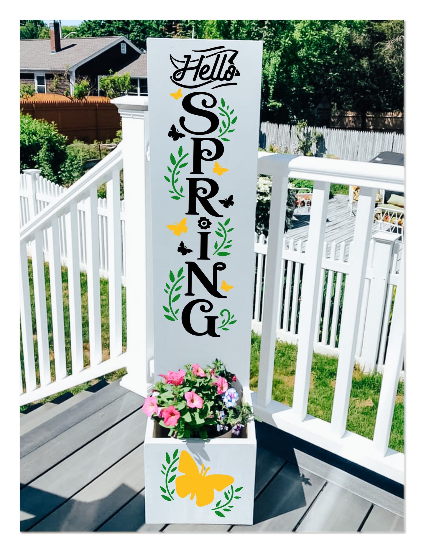 Porch Plank Planter
