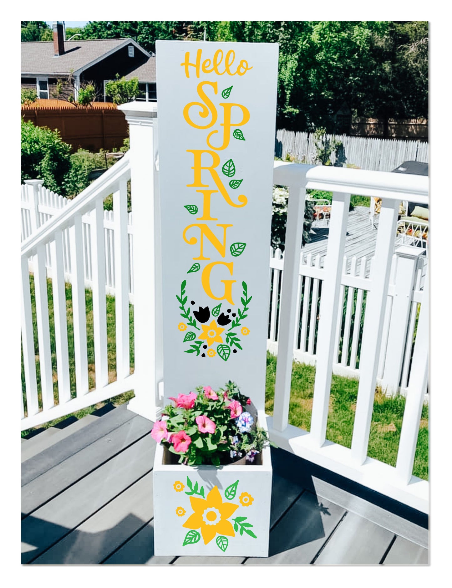 Porch Plank Planter