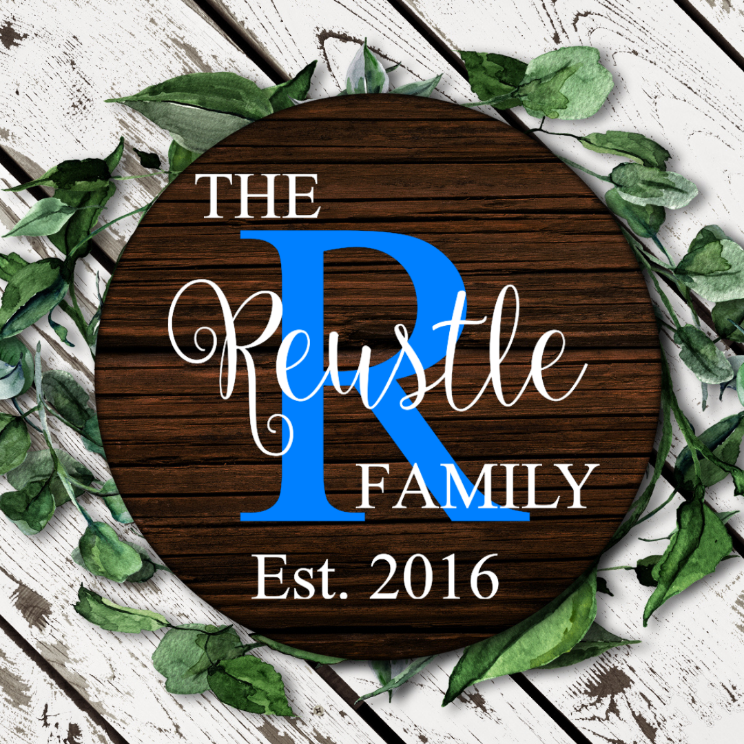 Round Writing Sign DIY Round Signs – Hammer And Stain Tooele