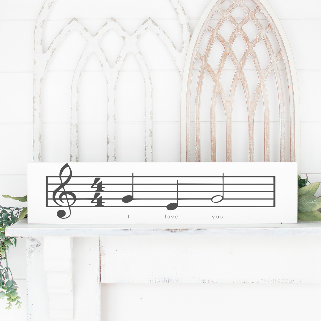 Valentine's Day Small Plank DIY Signs