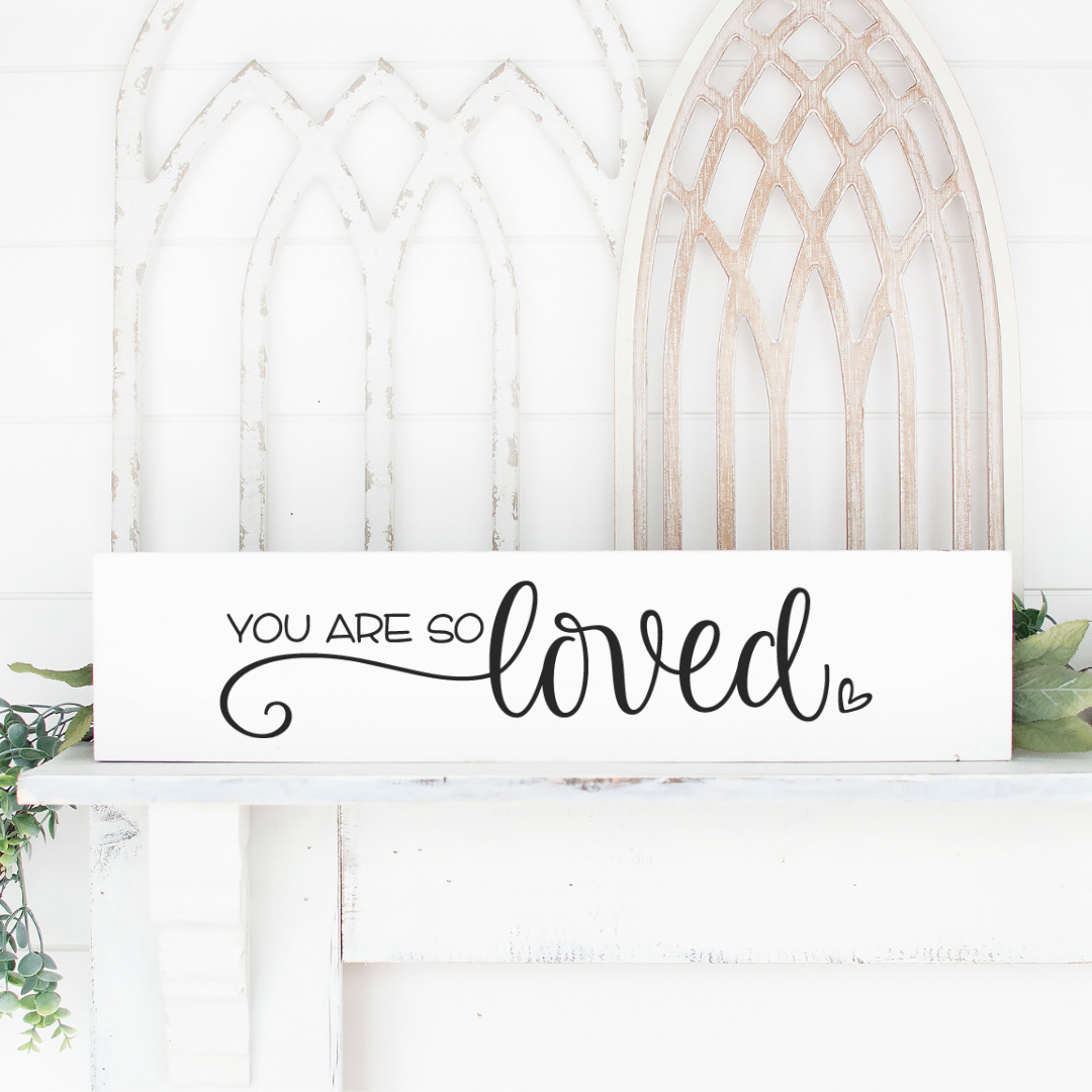 Valentine's Day Small Plank DIY Signs
