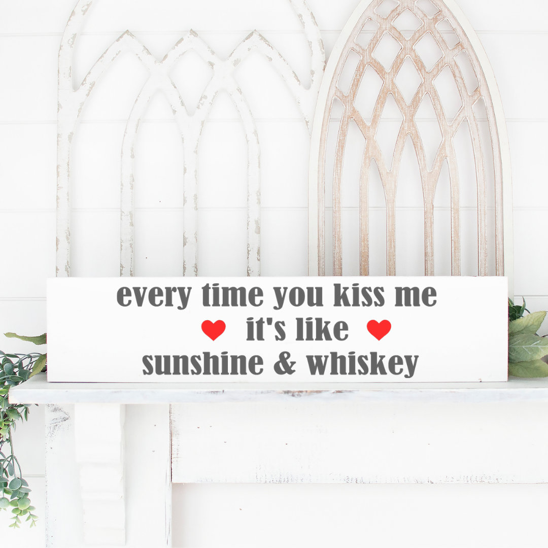 Valentine's Day Small Plank DIY Signs