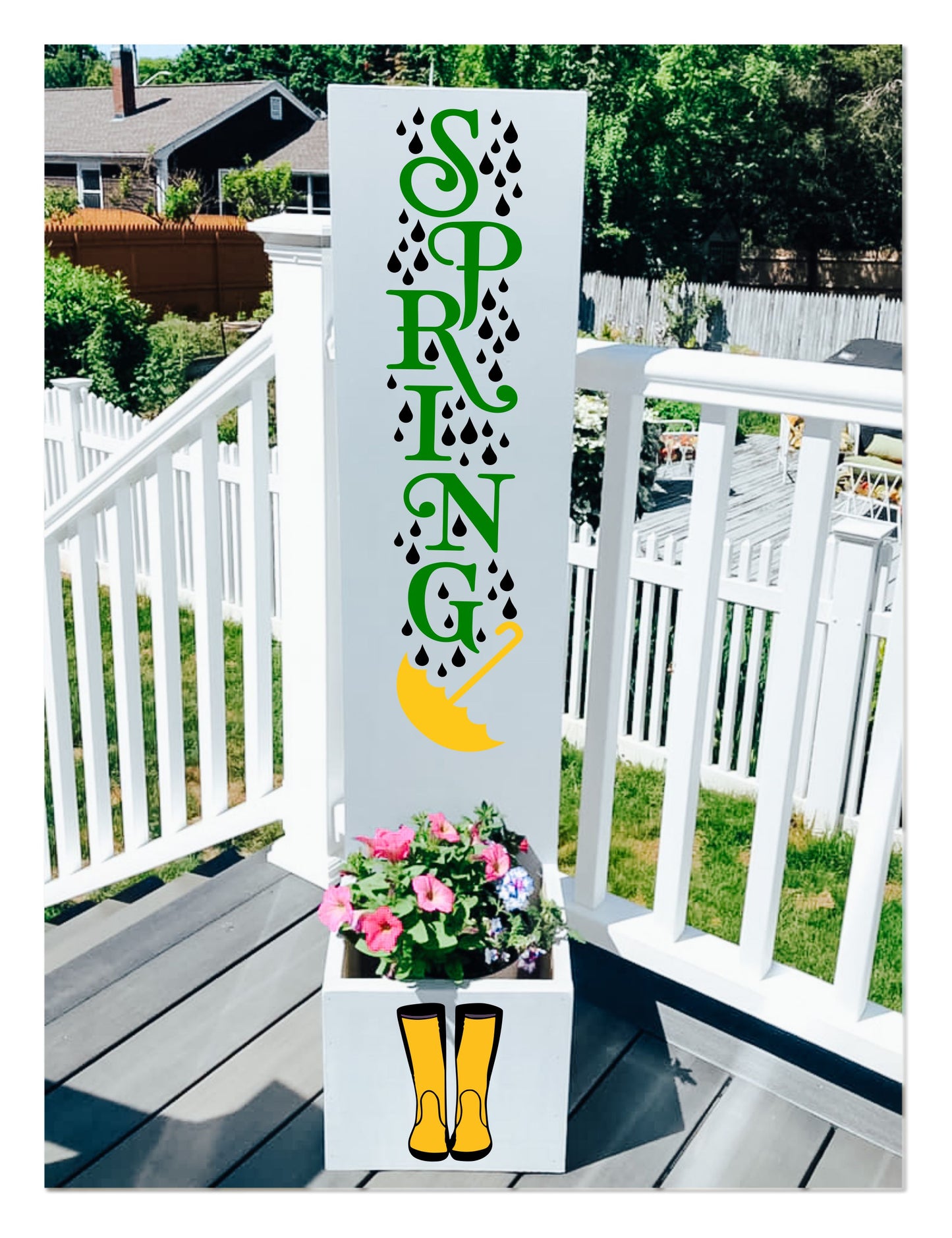 Porch Plank Planter