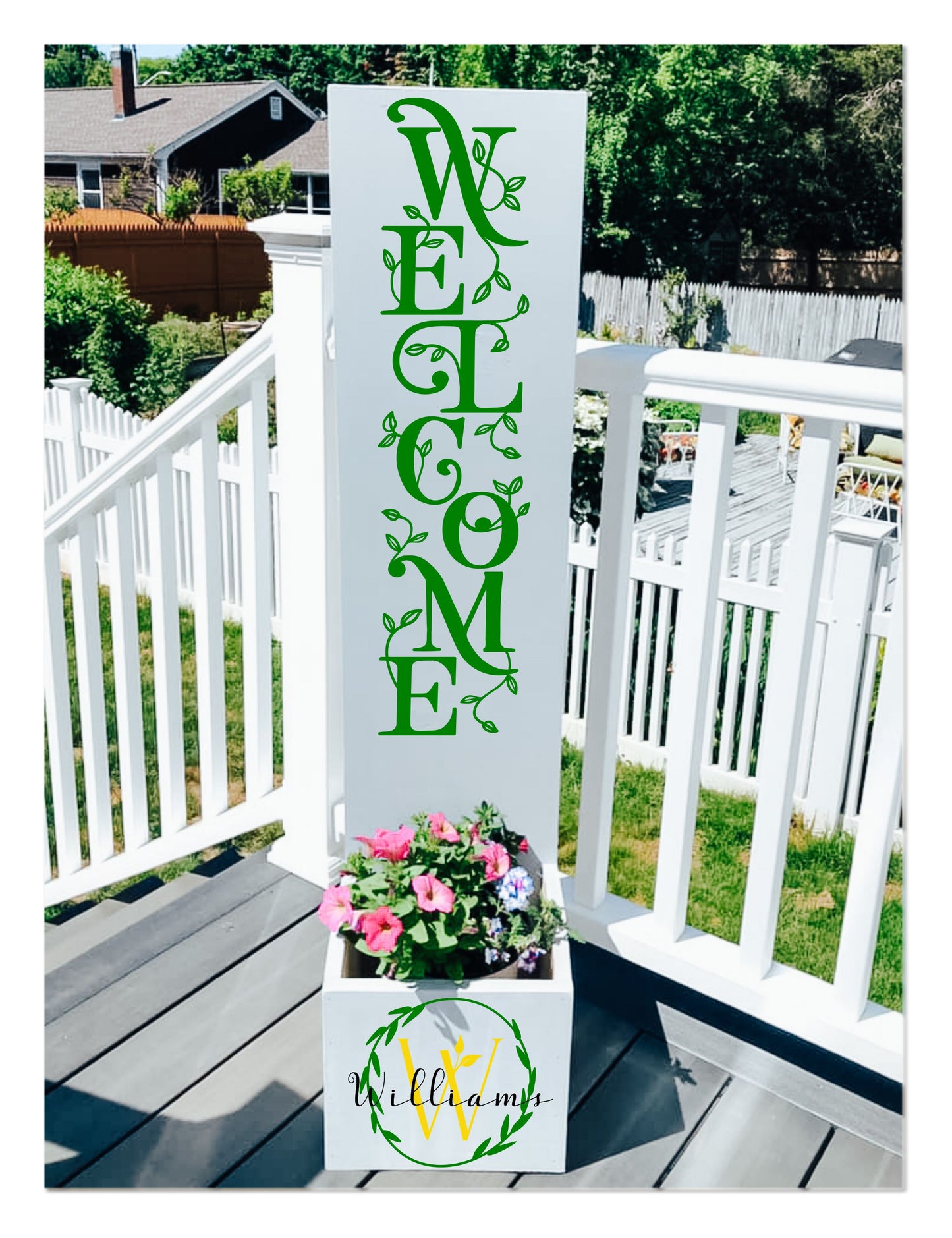 Porch Plank Planter