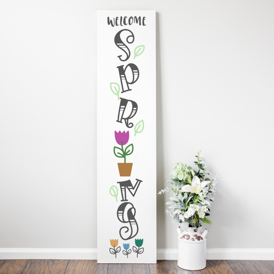 Spring & Easter DIY Porch Planks