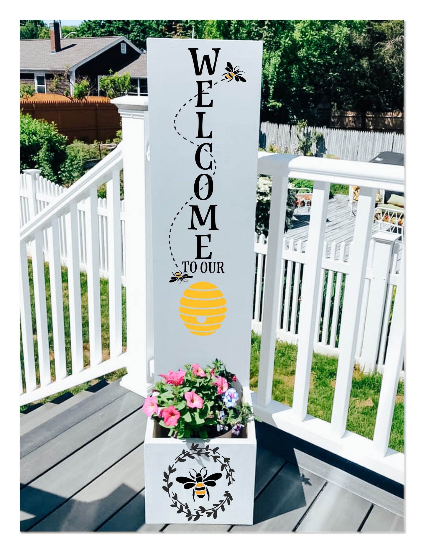 Porch Plank Planter