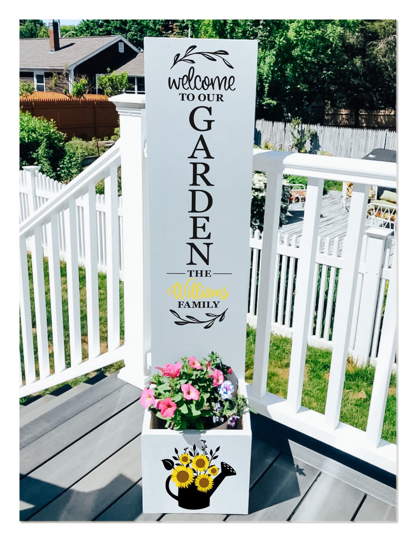 Porch Plank Planter