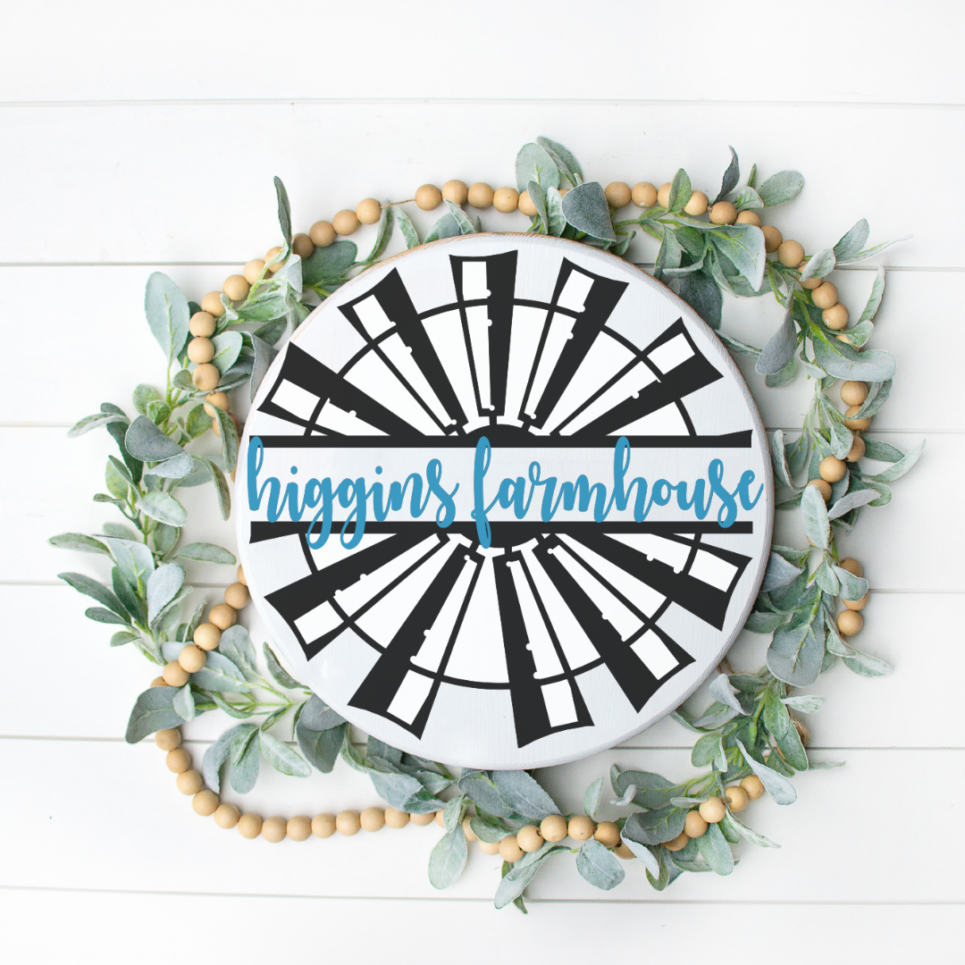 DIY Round Signs