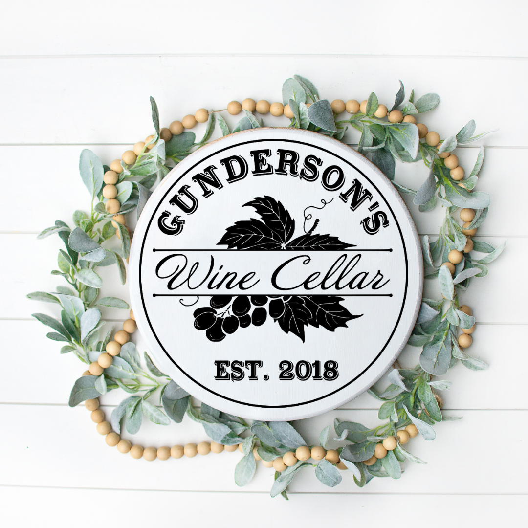 DIY Round Signs