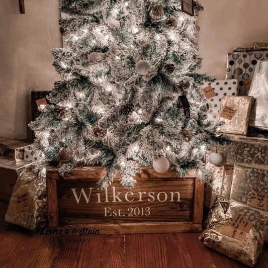 Christmas Tree Box / Collar