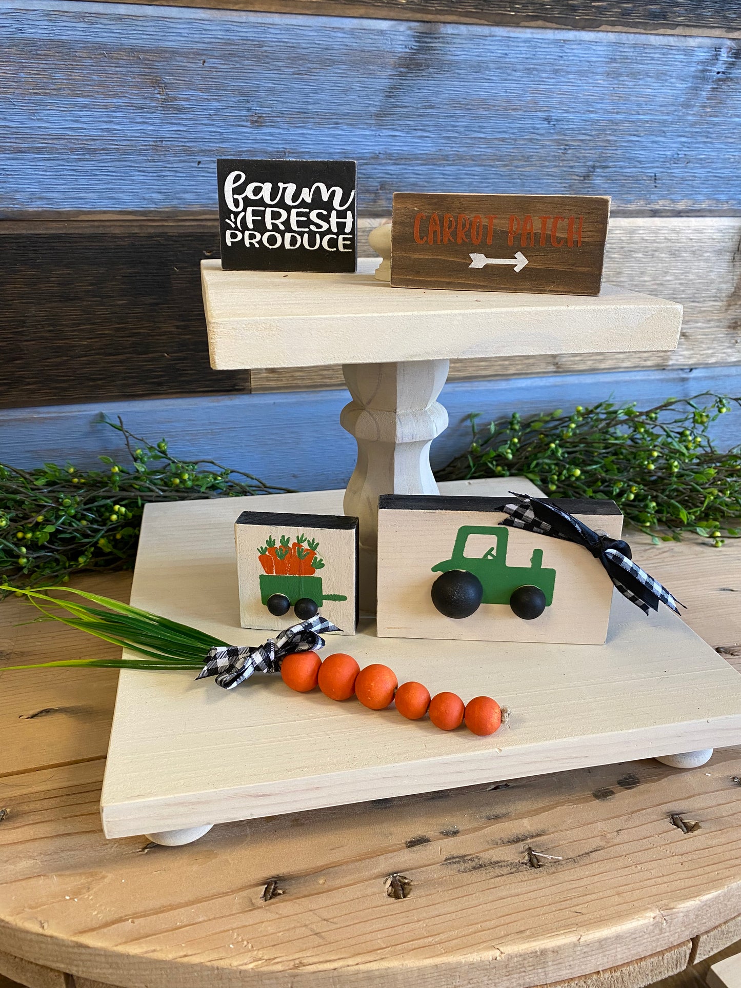 Carrot Patch Tiered Tray Kit