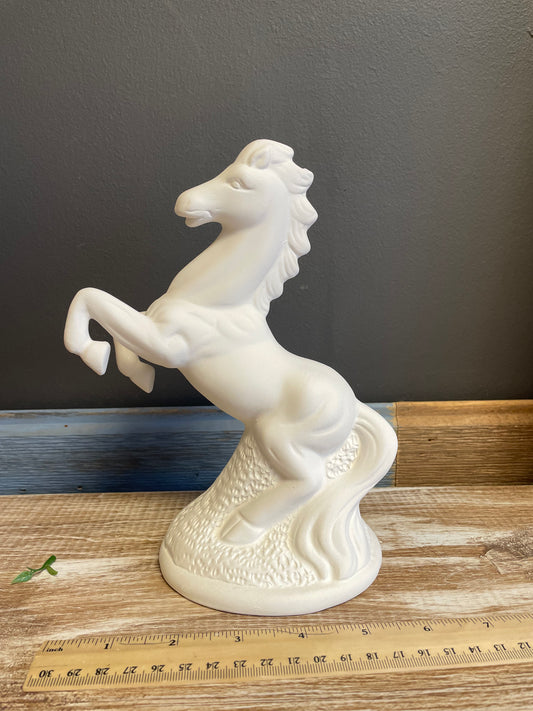 Rearing Horse Ceramic