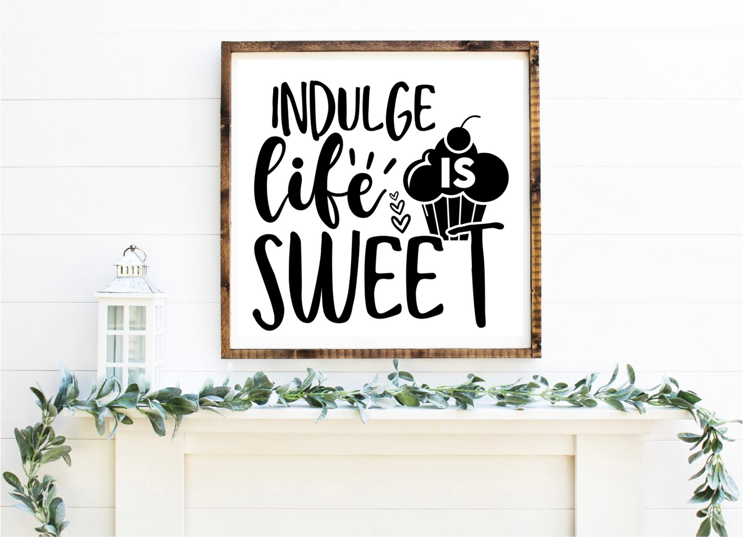 Baking 18X18 Framed Sign